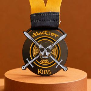 Médaille en laiton émaillée 3D créative, médaille personnalisée sur mesure, médaille de musculation en alliage de zinc de haute qualité - Product Image 5