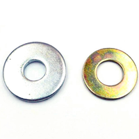 Custom Steel Flat Washers Zinc Plated Black Finish Countersunk Bonded Hardware for Industrial Automotive Use