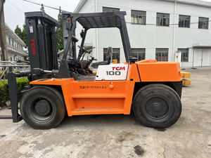 In Stock Used TCM FD100 Counterbalance Forklift, Original Japanese TCM FD Series Forklift For Heavy Cargo <b>Transportation</b> - Product Image 3