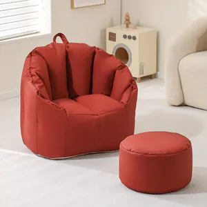 NEW Stylish Living Room Bean Bag Chairs Sitting Lying Lazy Sofa Hug Chair Cover for Adult Kids