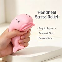 Grand jouet à presser en forme de poisson moche, jouet anti-stress souple et moelleux pour le bureau, unisexe, à partir de 14 ans