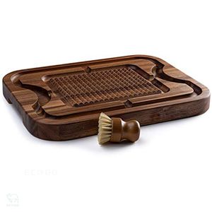 Planche à découper Acacia Butcher Block Planche à découper en bois d'acacia Fromage pour cuisine Set Large - Product Image 1