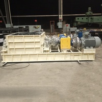 Broyeur à charbon à double rouleaux à dents, avec moteur, roulement et boîte de vitesses, pour un broyage haute efficacité de coke dur et de pierre, capacité de 200-5000 t/h