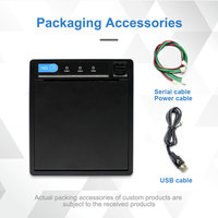 Cashino-Impresora térmica de recibos de 80mm, Panel frontal de 3 pulgadas, para autoservicio de pago, EP-380CK
