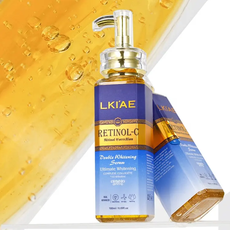 OEM/ODM Private Label vitamina illuminante viso olio di bellezza prodotti per la cura della pelle sbiancante siero acido kojico