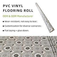 Rouleau de revêtement de sol en PVC imperméable et résistant à l'usure, feuille de vinyle couleur personnalisée pour salon et décoration intérieure Afrique