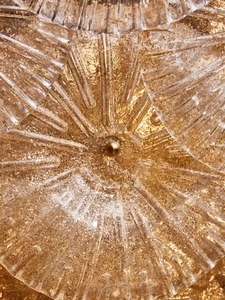 Sputnik avize ile heykeltraş cam oturma odası yarım küre çiçek tavan lambası