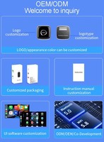 Adaptador Inalámbrico Mini Carplay Convierte la Caja Baidu Car Life en un Sistema de Juegos Inalámbrico para Automóvil Compatible con Chino para Honda Ens1