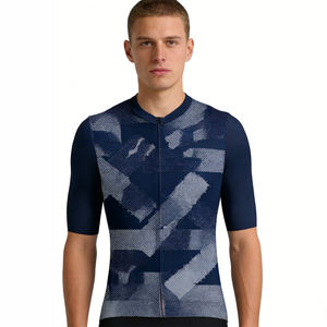 Jersey de Ciclismo con Logotipo Personalizado, Impresión Artística, Material Transpirable que Absorbe la Humedad, Corte Deportivo para Eventos, Deportes al Aire Libre, Ciclismo de Carretera - Product Image 5