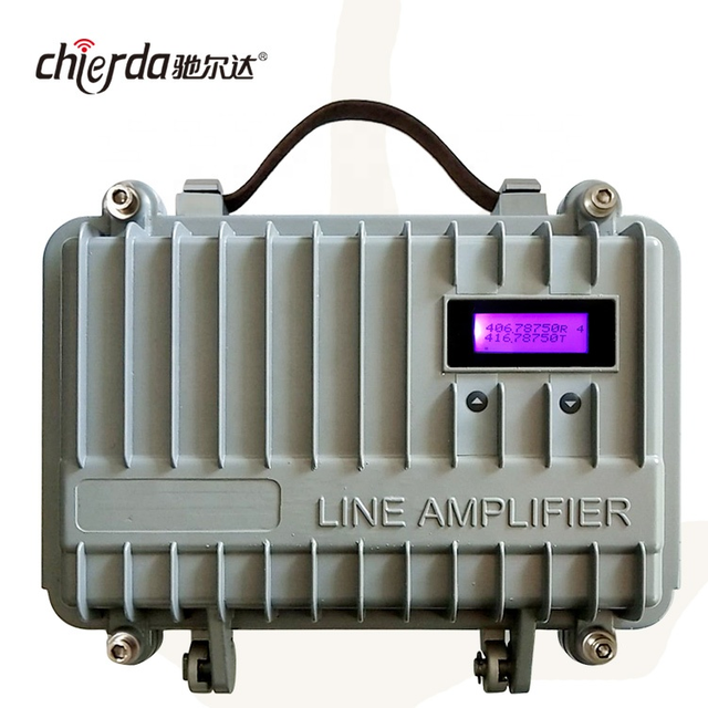Chierda New Full Duplex UHF/VHF Walkie Talkie Repeater Base Station Mobile Radio Model V8 15W 20-30km Range