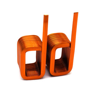 동관 맞춤형 플랫 인덕터 코일 정밀 인덕터 중공 코일 구리 전도성 코일 - Product Image 4