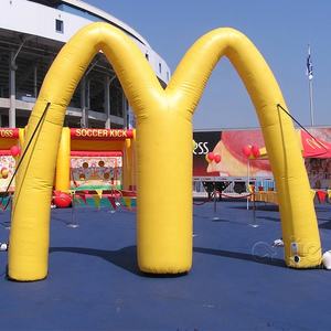 Gigante personalizado <span class=keywords><strong>McDonald</strong></span> inflable publicidad logo carta signo - Product Image 1