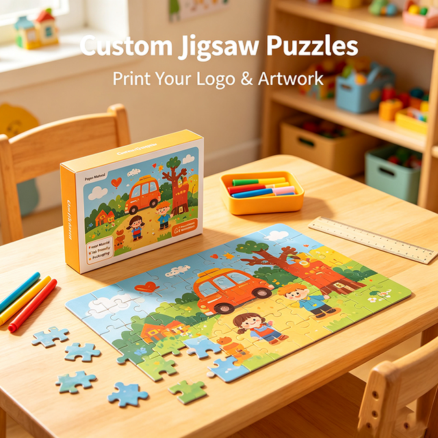 New Stress-Relief 1000-Piece Paper Jigsaw Puzzle for Teenagers Aged DIY Toy with Color Box-Educational Gift