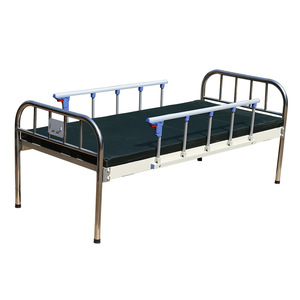 Lit médicalisé manuel à cadre en fer, taille simple, pour usage hospitalier, mobilier de chambre - Product Image 3