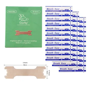 Custom Size Health Care Products Anti Snore Nose Decongestant Better Breath Nasal Strips Plaster Patch