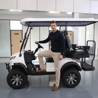 Nouvelle Voiturette de Golf Électrique 2026 à Batterie Lithium Tout-Terrain Homologuée CE, Couleur Personnalisable pour Terrains de Golf et Complexes Hôteliers