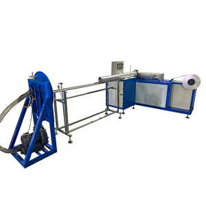 เครื่องขึ้นรูปท่อลมอลูมิเนียมแบบยืดหยุ่นอัตโนมัติสำหรับระบบ HVAC เครื่องขึ้นรูปท่อปล่องไฟ เครื่องขึ้นรูปท่อกลม - Product Image 6