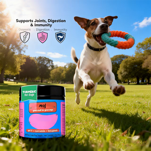 Masticabili Morbidi alla Curcuma per <span class=keywords><strong>Cani</strong></span>, 90 Pezzi, Supporto per Articolazioni e Anche, Salute Cardiovascolare e Epatica, Allevia l'Infiammazione, Prodotto in Turchia - Product Image 5