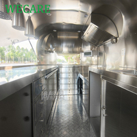 WECARE Camión De Comida Rapida Imbisswagen Camión De Helados Remorque Camión De Comida Furgoneta De Café Bar Móvil Remolque De Comida Totalmente Equipado