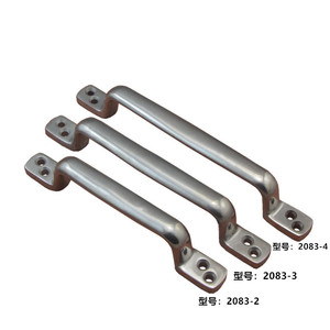 304 Stainless Steel <b>Bow</b> Handle Industrial Door Handle 2083-2-3-4 Easy Installation - Product Image 2