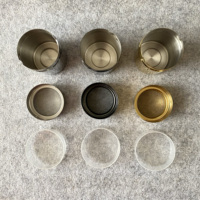 Accessoires de cuisine en acier inoxydable Matcha poudre shaker pot en métal café cacao poivre sel contenant shaker bouteille