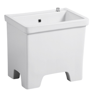 Évier à balai en céramique moderne de haute qualité en gros de Chine avec planche à laver <span class=keywords><strong>pour</strong></span> salle de bain, résistant au gel et aux fissures - Product Image 6