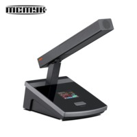 Système de Conférence Numérique Sans Fil avec Suivi de Caméra, Microphone de Président et de Délégué de Style Bureau, Réduction du Bruit, Conception Portable