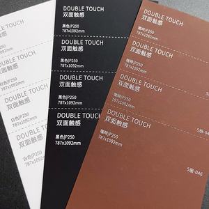 Kertas Kemasan Laminasi Sentuhan Lembut Berlapis Dua Sisi Warna Beludru Khusus Tahan Sidik Jari untuk Penutup Kartu Undangan - Product Image 3