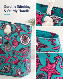 Grand sac de plage, sac fourre-tout de plage, serviette de bain, <span class=keywords><strong>sandales</strong></span> Huarache, sac à main pour femme, sac de voyage pour la plage, la natation et les pique-niques - Product Image 4
