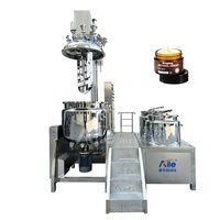 Aile Cosmetics Manufacturing Emulsifiant industriel Snail Slime Homogénéisateur sous vide Mixer Beauty Cream Dentifrice Making Machine