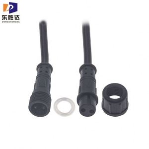 M11 <span class=keywords><strong>Mini</strong></span> Cáp nối không thấm nước IP67 2pin chủ đề 2 3 4 5pin Thông tư nối loạt - Product Image 4