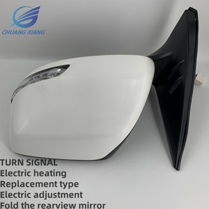 Toyota Prado 2010-2022 사각지대 자동차 수정 교체를위한 하이 퀄리티 ABS 유리 전기 접이식 백미러 - Product Image 2