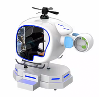 Simulador de Vuelo de Realidad Virtual 9D Baby Bear, Equipo de Arcade con Movimiento para Hogar, Aeropuertos, Centros Comerciales y Parques de Aventuras