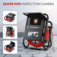 Caméra d'inspection de canalisation 20M avec écran IPS 7 pouces, enregistreur DVR AHD 1080P, 16 Go, IP68, endoscope 23mm
