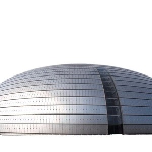 Aluminum <b>Curtain</b> Wall <b>Panel</b> Punching Aluminum Sheet Coated Alloy Plate For Building Exterior - Product Image 1
