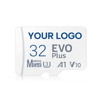 Carte mémoire A1 à vente chaude 4 Go 8 Go 16 Go 32 Go 64 Go Haute vitesse V30 EVO Plus Classe 10 C10 U3 Flash Micro TF SD