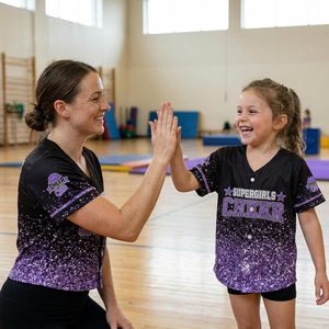 Camiseta Deportiva Personalizada de Poliéster con Estampado Personalizado, Estilo Béisbol con Brillo, Uniformes con Nombre, Número y Logotipo del Equipo - Product Image 3