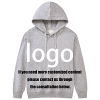 Sweat à capuche unisexe en molleton 100 % coton, imprimé, respirant, écologique, coupe ample à épaules tombantes, style Hip Hop, poids lourd, pour la gym et le fitness