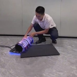 Trong nhà siêu mỏng xách tay linh hoạt LED từ treo tường LED hiển thị với trường hợp LED Con lăn màn hình màn trập - Product Image 1