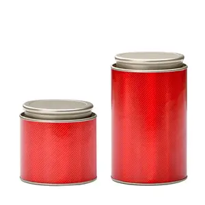 多色密封圆纸罐茶罐厨房储物罐加厚纸管带螺旋盖家用储物罐