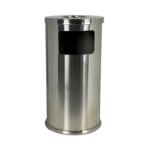 Cubos <span class=keywords><strong>de</strong></span> basura <span class=keywords><strong>de</strong></span> pie con descuento por tiempo limitado para calles y centros comerciales Cenicero y cubo <span class=keywords><strong>de</strong></span> basura <span class=keywords><strong>de</strong></span> acero inoxidable con <span class=keywords><strong>apertura</strong></span> lateral - Product Image 4