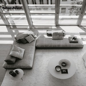 Canapé d'angle extra profond et confortable, double chaise longue, rembourrage doux, canapé moderne pour le salon, rembourrage en éponge, canapés, camas - Product Image 4