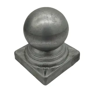 Galvanized Steel Wrought Iron Caps Fence Decorative Caps Outdoor Gate Post Caps Wholesales