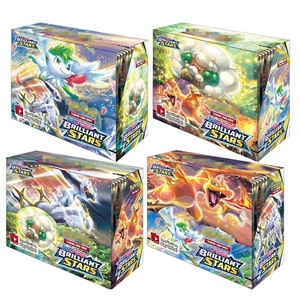 Vente en gros de cartes de jeu de cartes à collectionner (GCC) Pokémon Anime Or, Noir, Argent, Arc-en-ciel, Boîte de collection de cartes GCC - Product Image 3