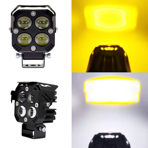 LELANPU Phares projecteurs pour VTT, éclairage LED en aluminium pour moto, accessoires d'éclairage - Product Image 1