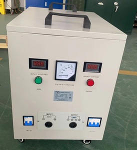 Convertidor de Fase Trifásico Rotatorio 220V-380V 15KW 10-15HP de 4 Cables con Triple Salida para Aire Acondicionado Industrial/Automotriz 50/60Hz - Product Image 1