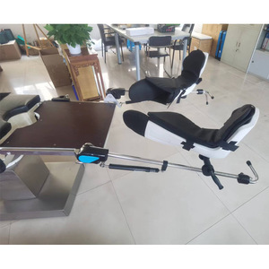 Accesorios para mesas de operaciones médicas: Soporte para posición litotomía, soporte universal para piernas, soporte litotomía tipo estribo con resorte de gas. - Product Image 4