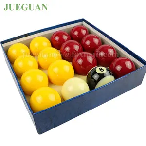 Full Size UK Regulation red and yellow 2 inch billiard pool ball