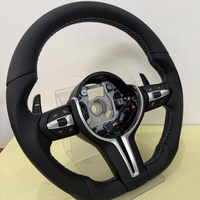 Volant de voiture universel en cuir pour BMW F30 F31 F70 F83 E71 E90 E91 E93 M3 M6 X5 428i 435i