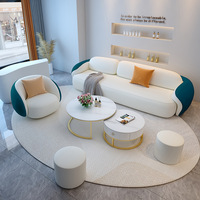 Canapés au design moderne et minimaliste pour les bureaux de vente, les salles de réunion et les zones de réception ; Canapés pour les salles de réception et les salons de beauté